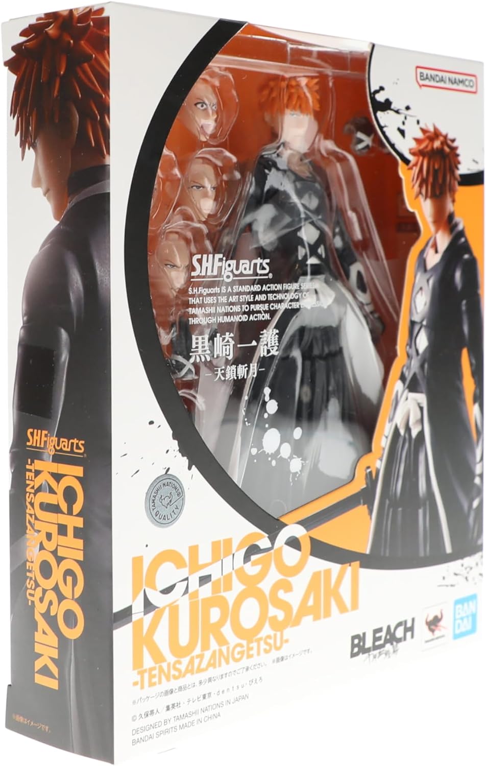 TAMASHII NATIONS - Bleach: Thousand-Year Blood War - Ichigo Kurosaki -Bankai Tensazagetsu- Bandai Spirits S.H.Figuarts