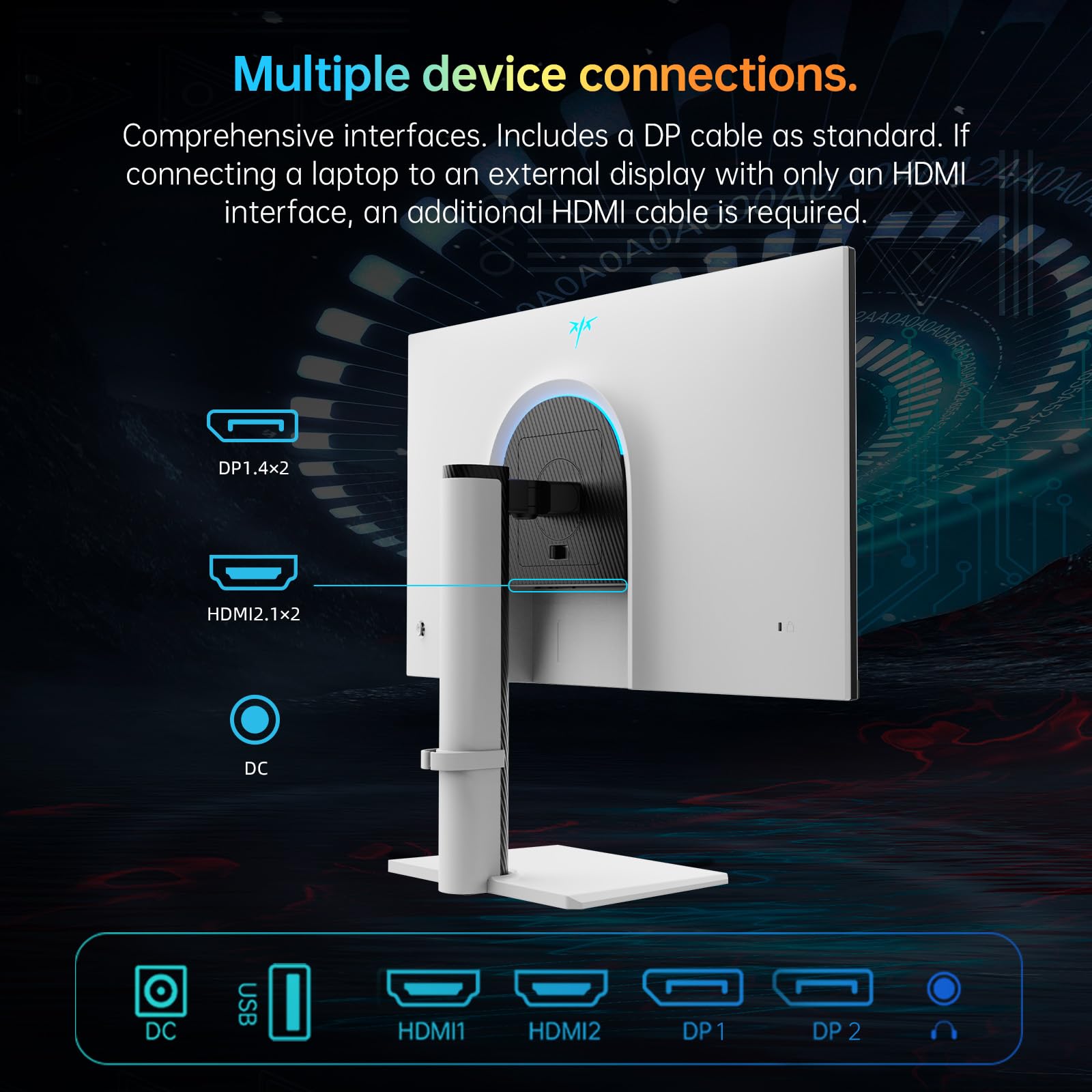 KTC 24 inch 190Hz/180Hz Gaming Monitor - craques