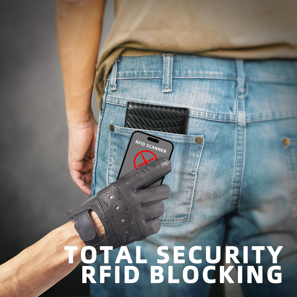 Craques Slim RFID Wallet for Men - Brown Leather craques