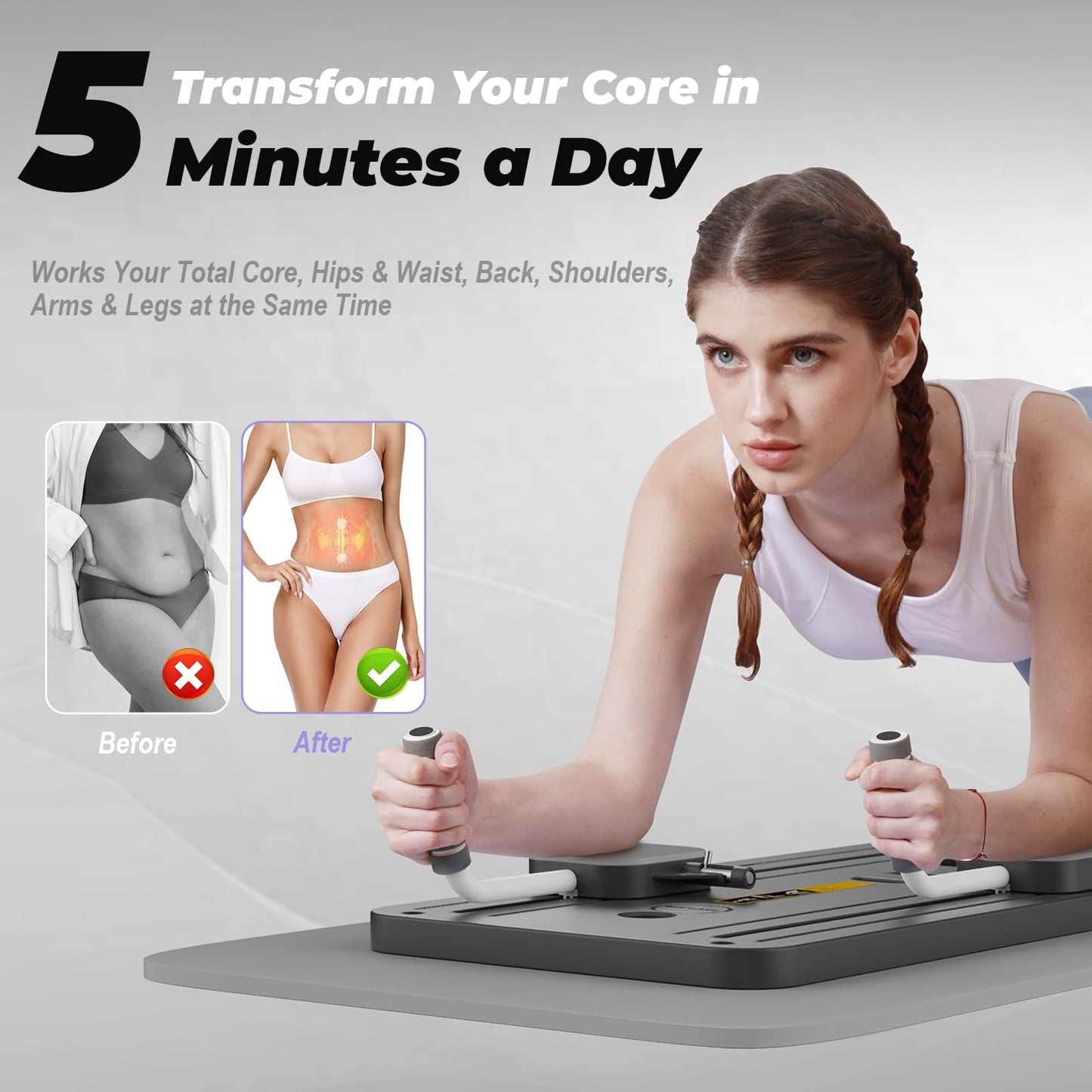 Upgraded Pilates Reformer Machine