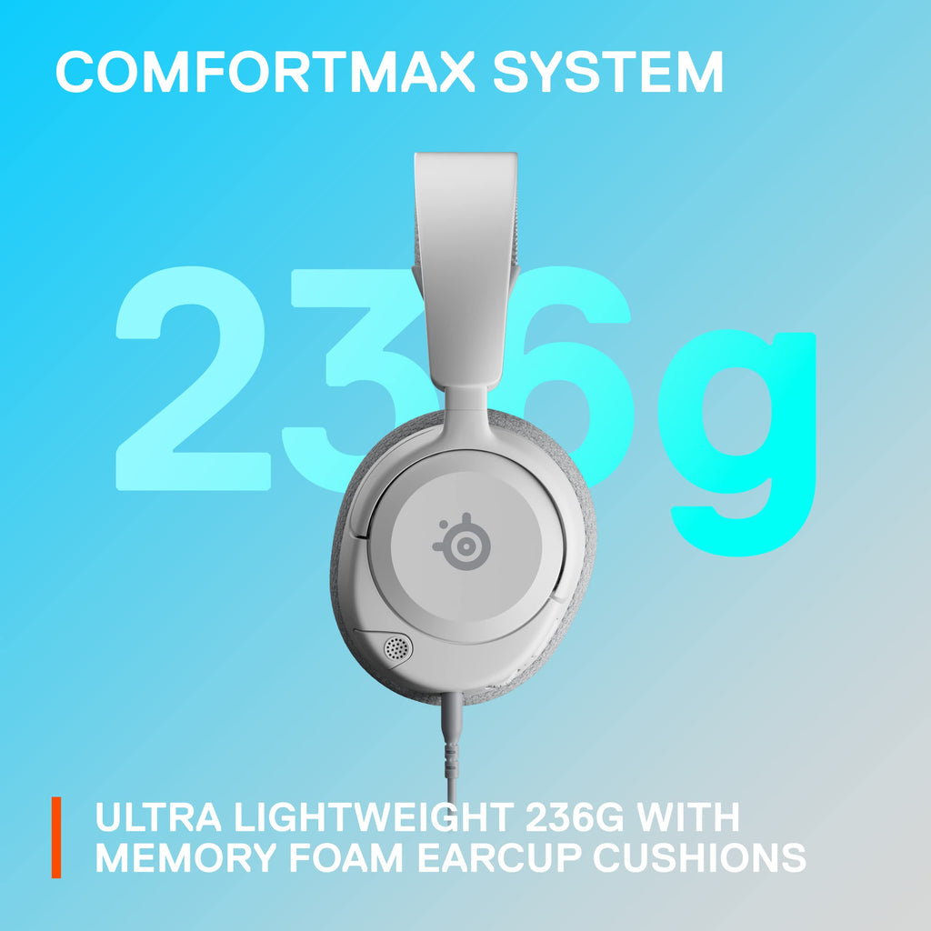 Craques SteelSeries Arctis Nova 1P Gaming Headset White