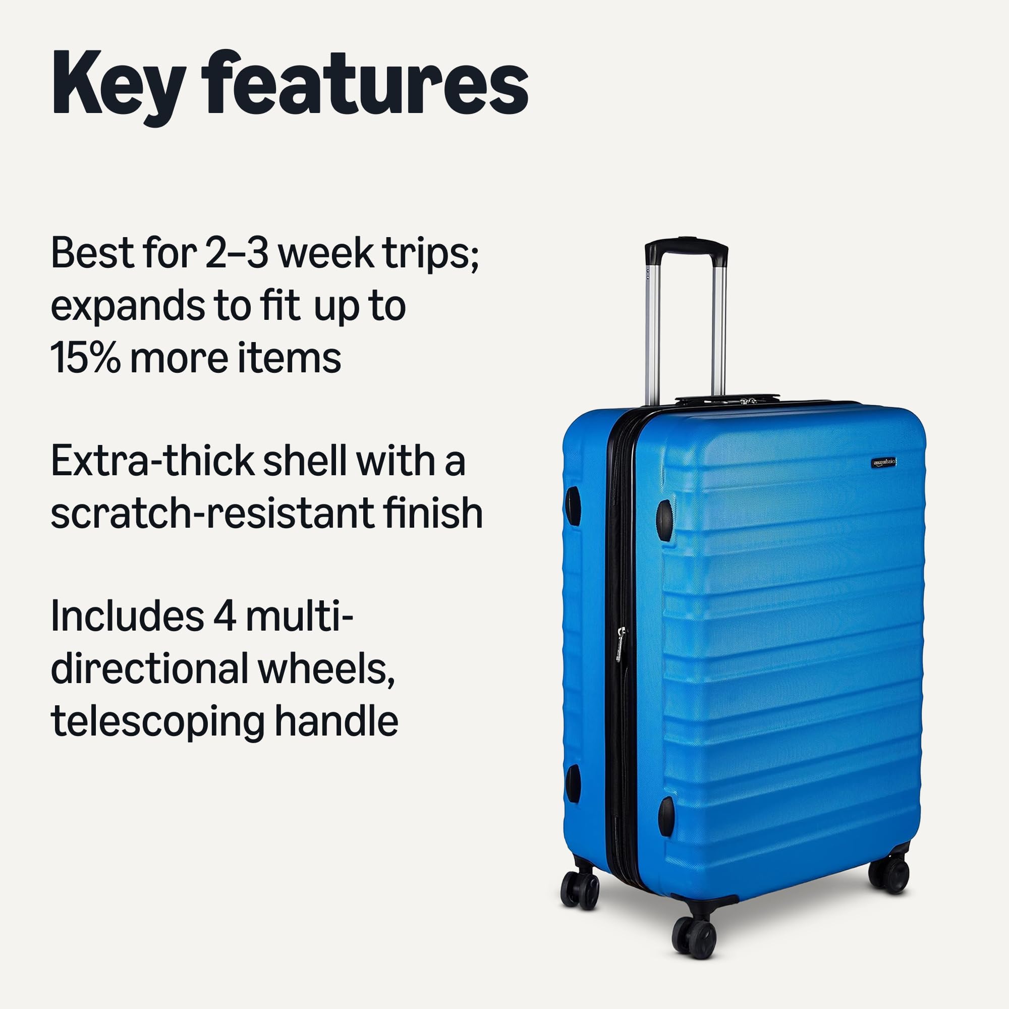 Craques Expandable Hardshell Luggage Set with Wheels craques