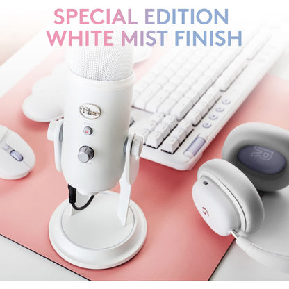 Blue Yeti USB Microphone for PC, Mac, Gaming, Recording, Streaming, Podcasting