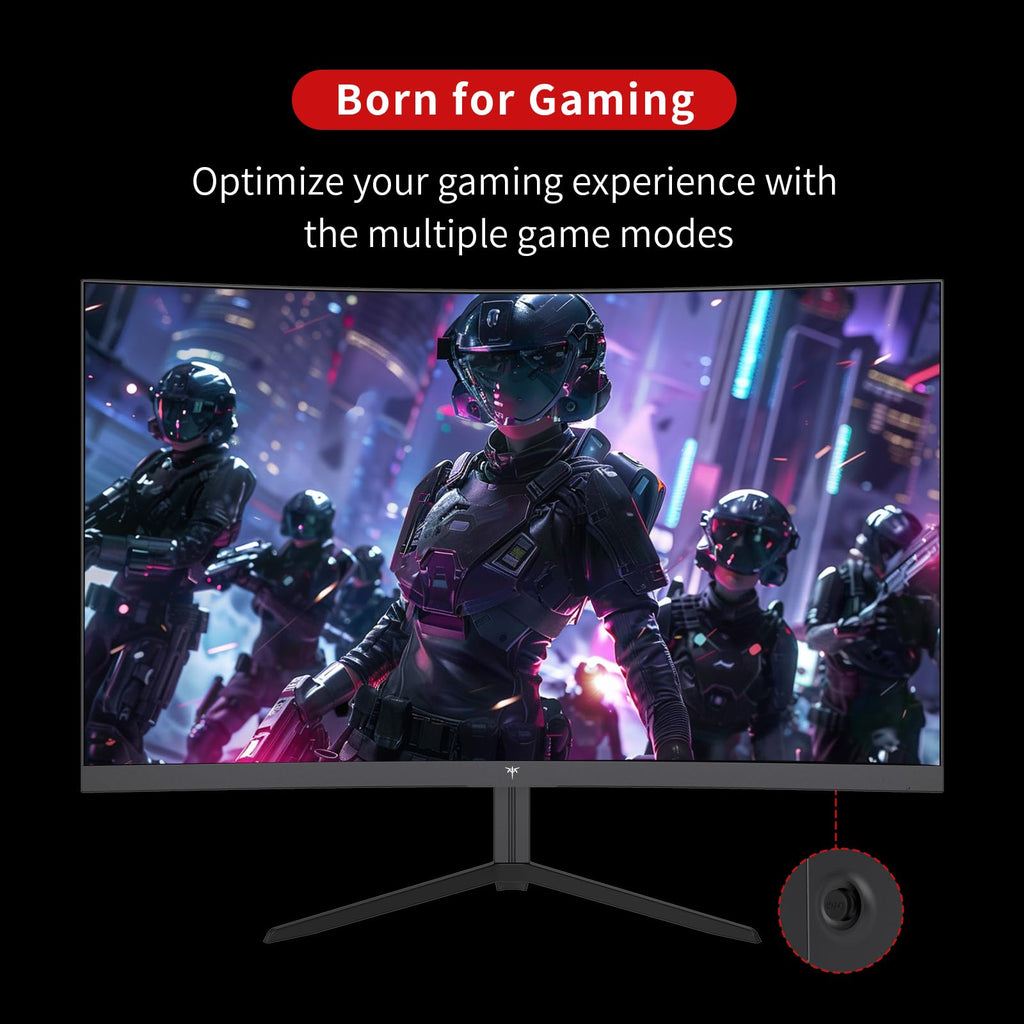 KTC 24 inch 190Hz/180Hz Gaming Monitor - craques