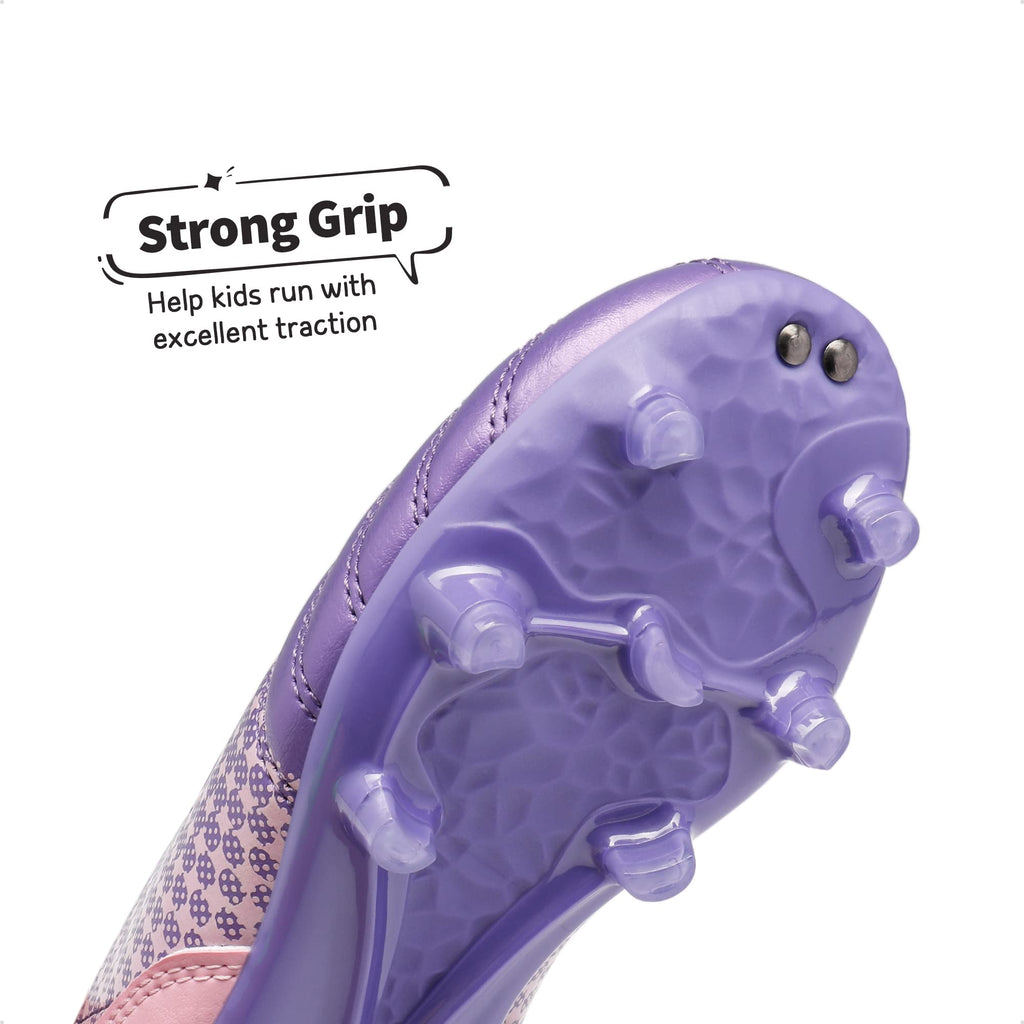 DREAM PAIRS Boys Girls Outdoor Football Shoes Soccer Cleats - craques