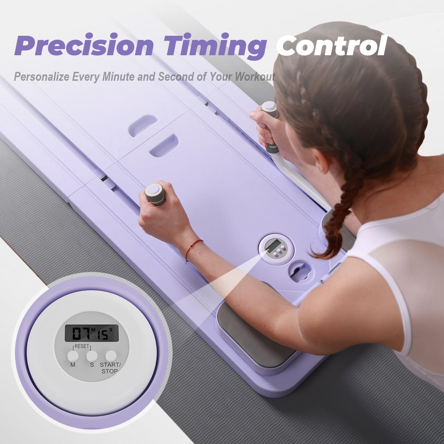 Upgraded Pilates Reformer Machine