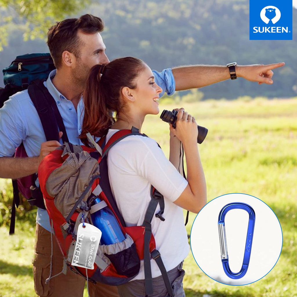 Sukeen [4 Pack] Cooling Towel (40"x12"), Ice Towel, Soft Breathable Chilly Towel - craques