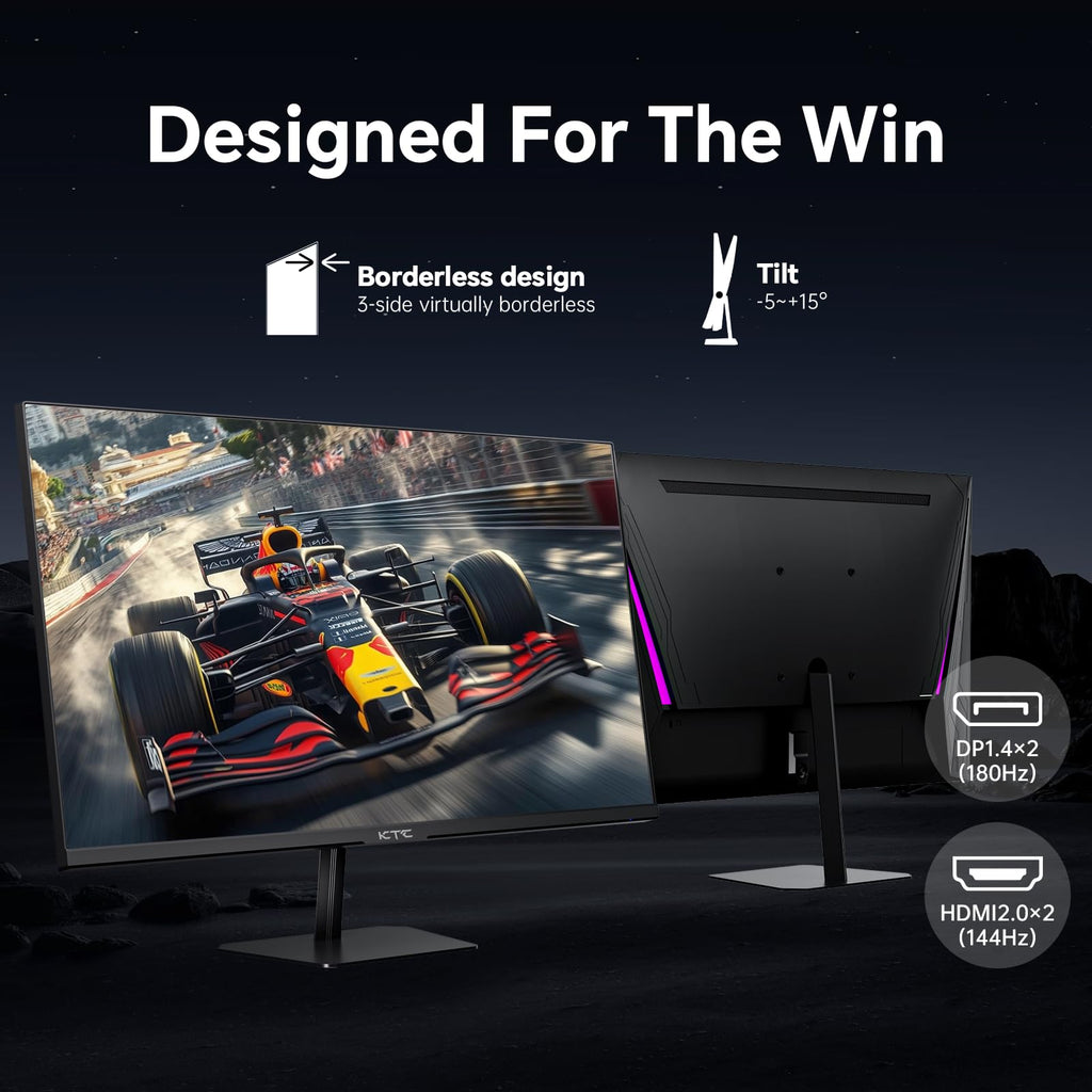 KTC 24 inch 190Hz/180Hz Gaming Monitor - craques