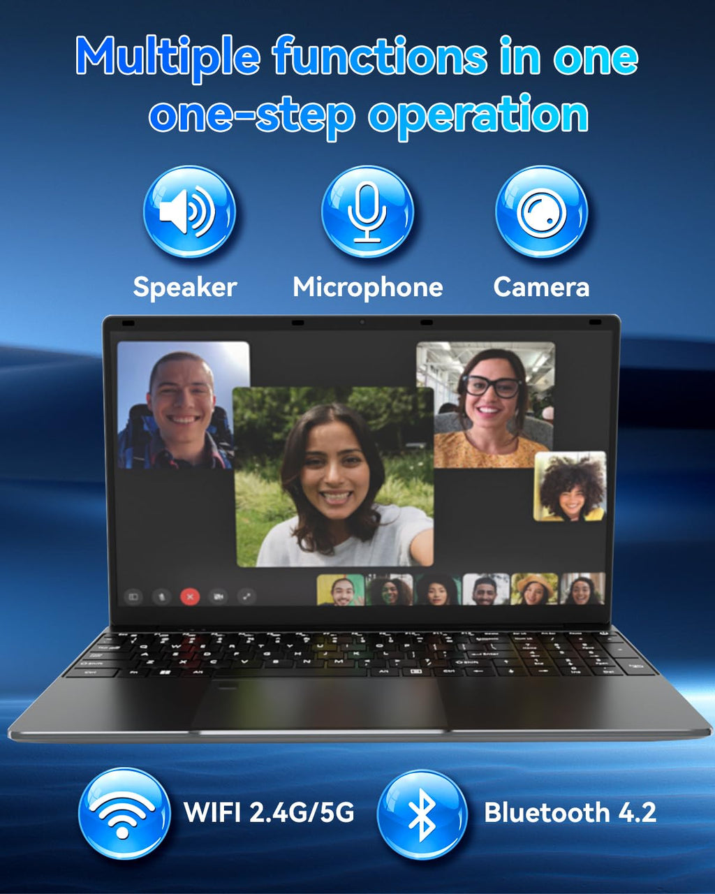 15.6 inch Laptop - 16GB RAM LPDDR4 512GB SSD Laptop Computer - craques