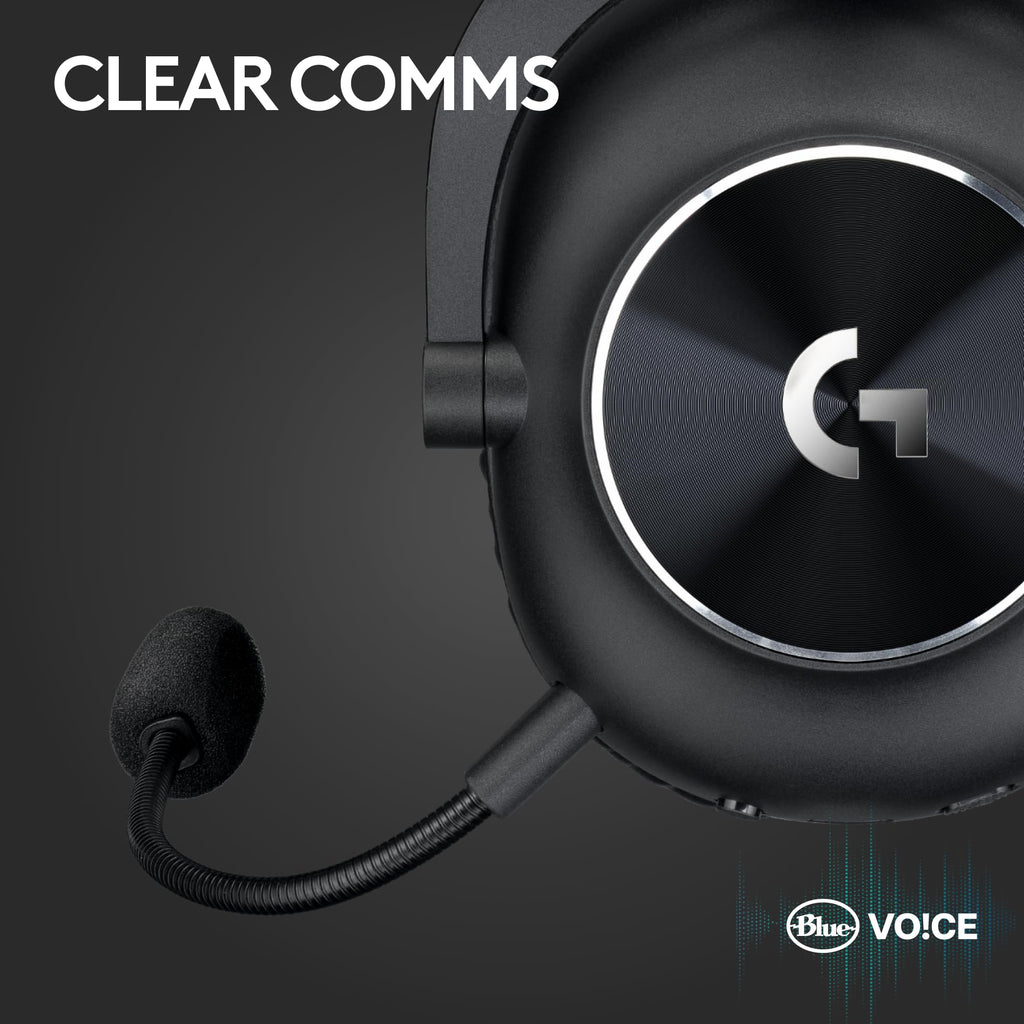 Craques Logitech G PRO X Gaming Headset Wireless USB craques