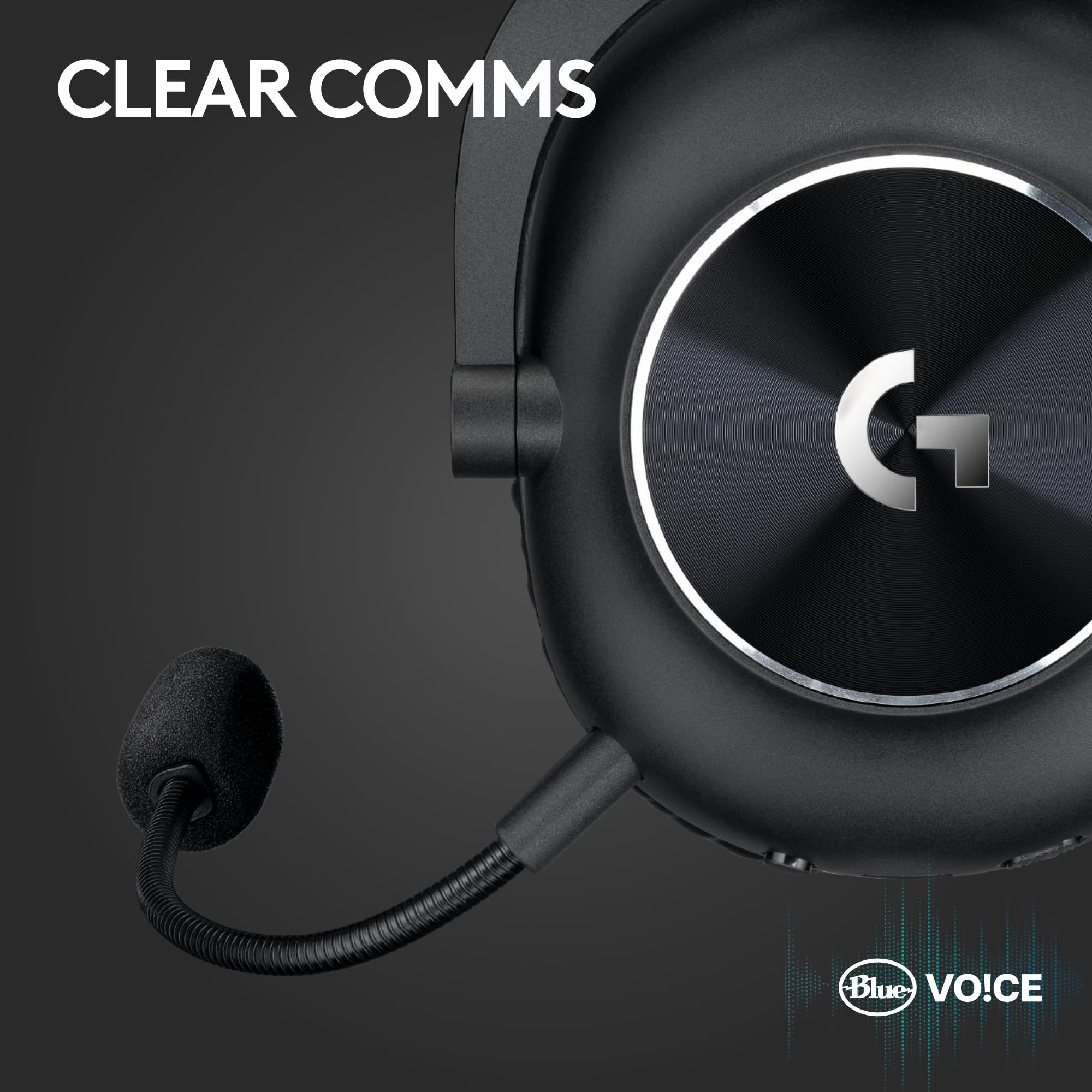 Craques Logitech G PRO X Gaming Headset Wireless USB craques