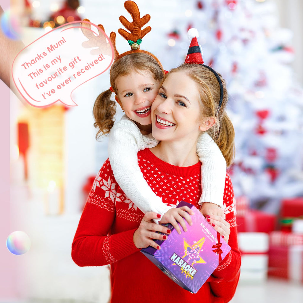 Mini Karaoke Machine for Kids Adults, Portable Bluetooth Speaker - craques