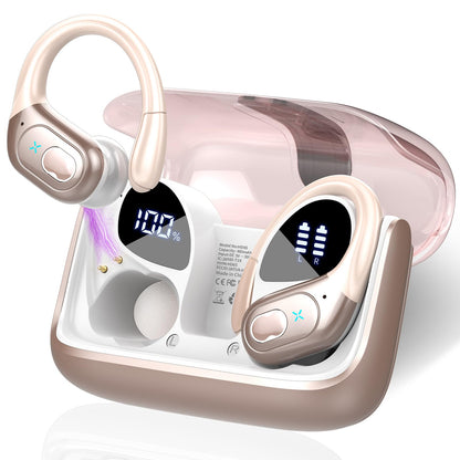 Wireless Earbuds 75hrs Bluetooth 5.4 Headphone Sport