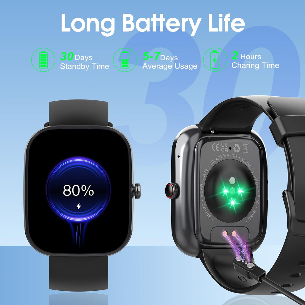 Craques Smartwatch with Call Function - Waterproof Fitness Tracker craques