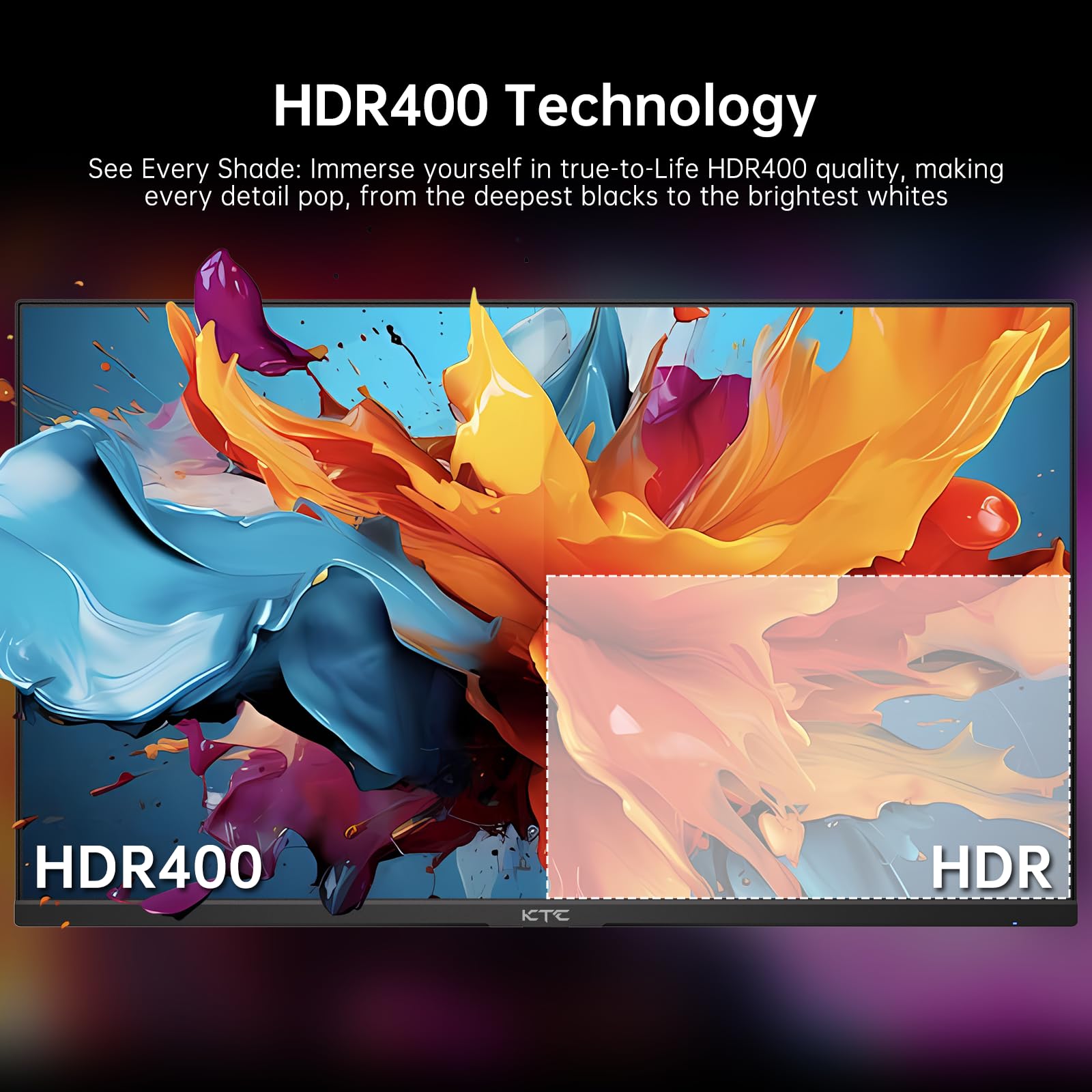 KTC 24 inch 190Hz/180Hz Gaming Monitor - craques