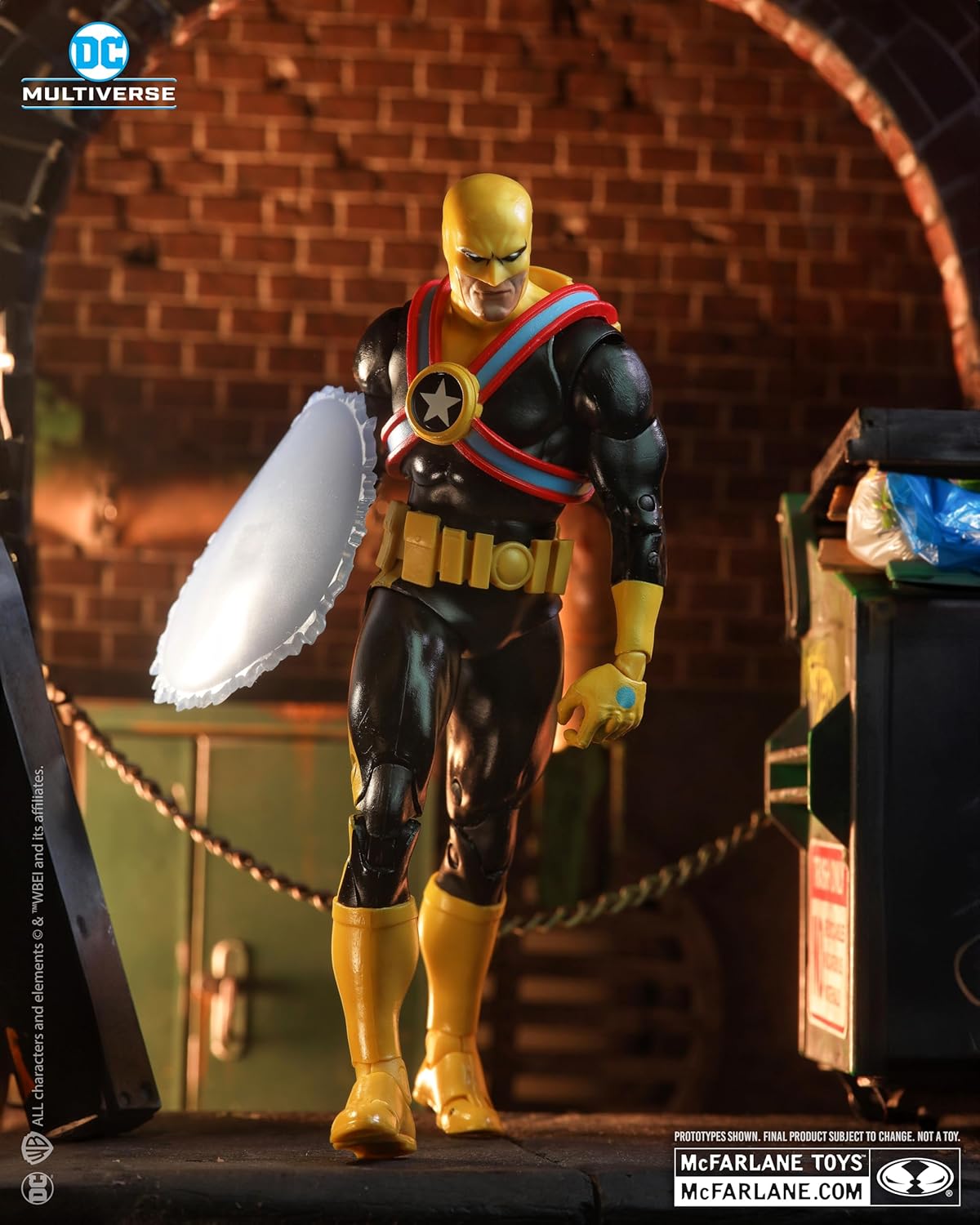 Agent Liberty Action Figure – DC Multiverse Collector Edition Toy with Accessories