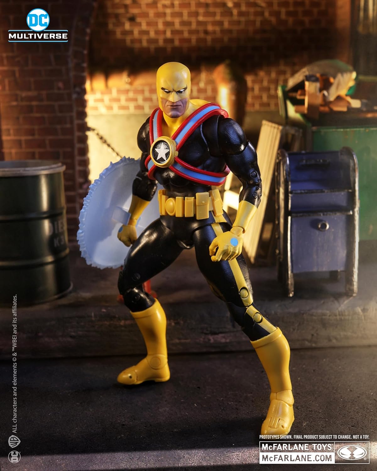 Agent Liberty Action Figure – DC Multiverse Collector Edition Toy with Accessories