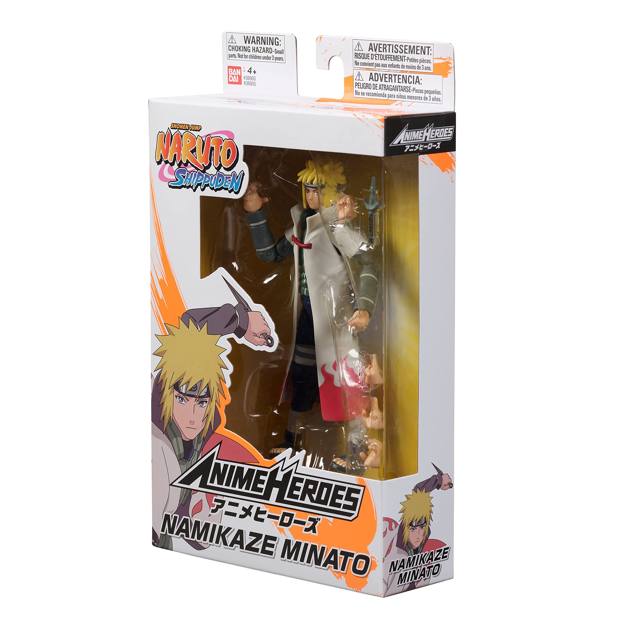 Bandai - Anime Heroes Naruto - Namikaze Minato (36905) - craques