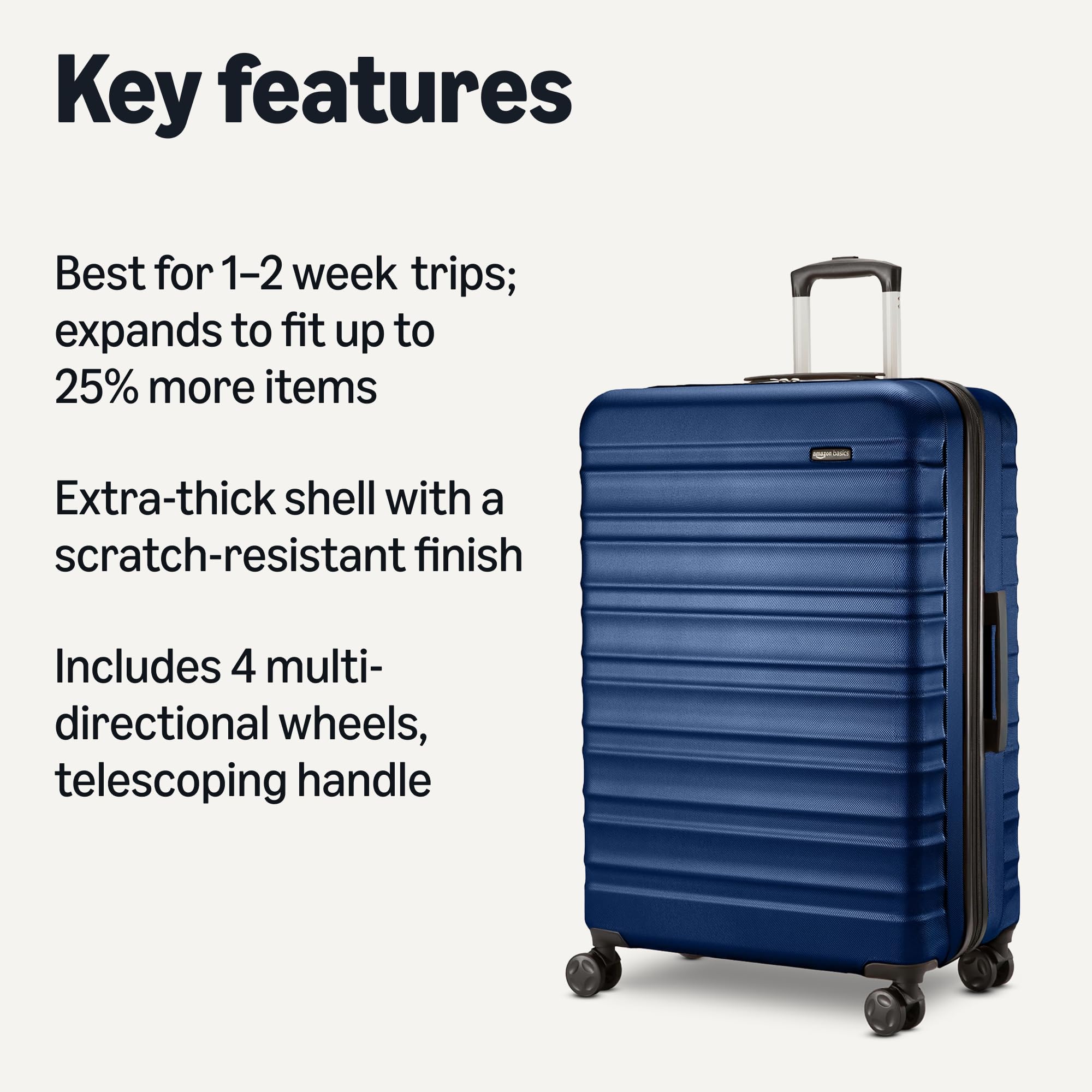 Craques Expandable Hardshell Luggage Set with Wheels craques