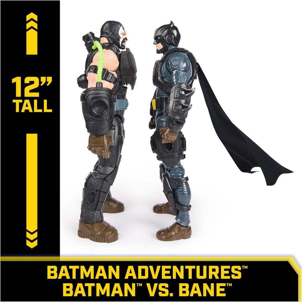 DC Comics Batman Adventures Battle Pack Bane and Action Figures Set 14 Armor Accessories 12-inch Super Hero Kids Toy