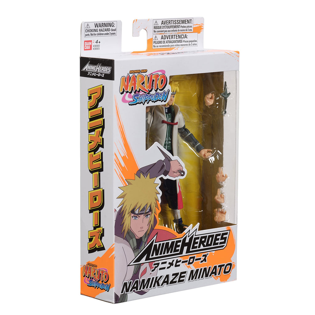 Bandai - Anime Heroes Naruto - Namikaze Minato (36905) - craques