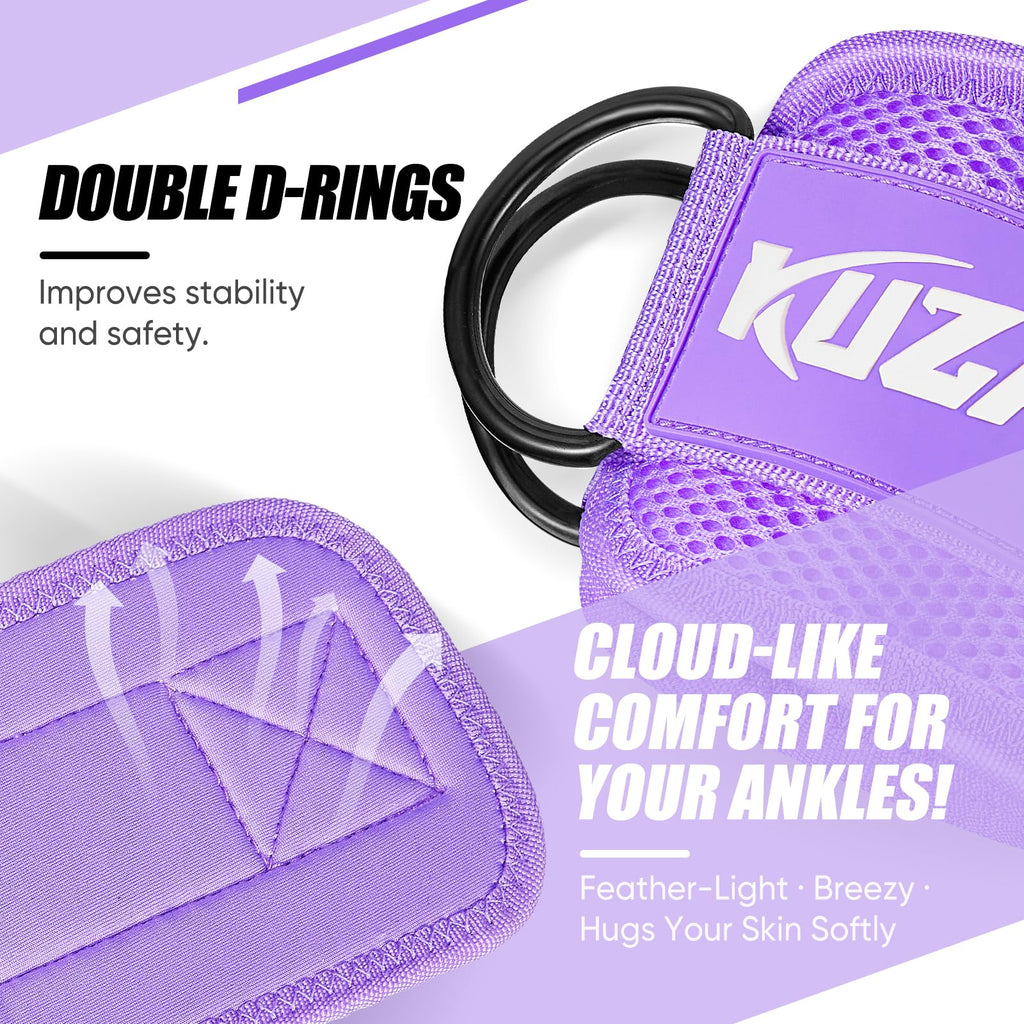 Craques Resistance Bands with Ankle Straps for Leg Workouts craques