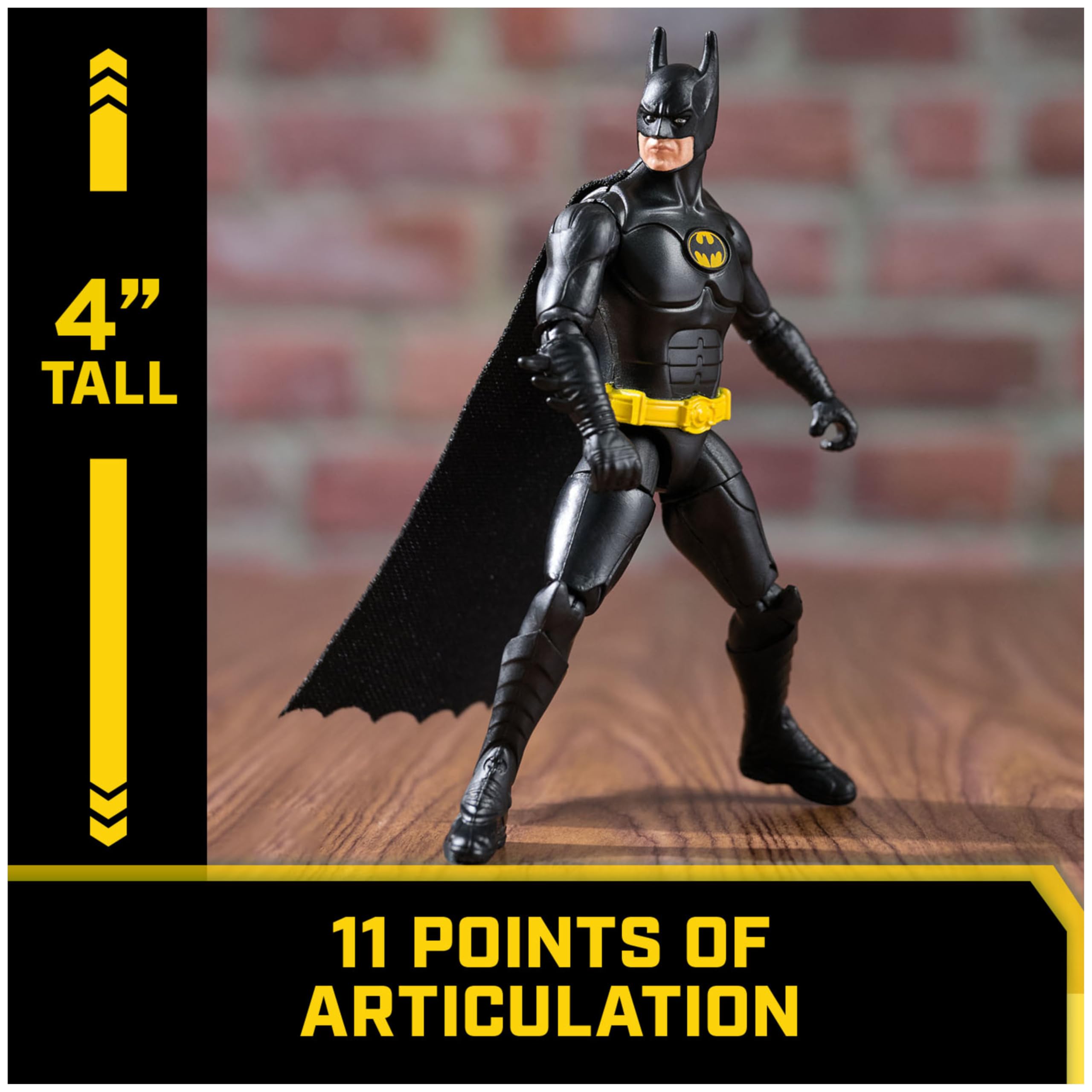 Batman Batwing and 4-Inch Figure Set - 1992 Batman Returns Limited Edition 85th Anniversary Collectible Kids Toys for Boys Ages 3 and Up craques