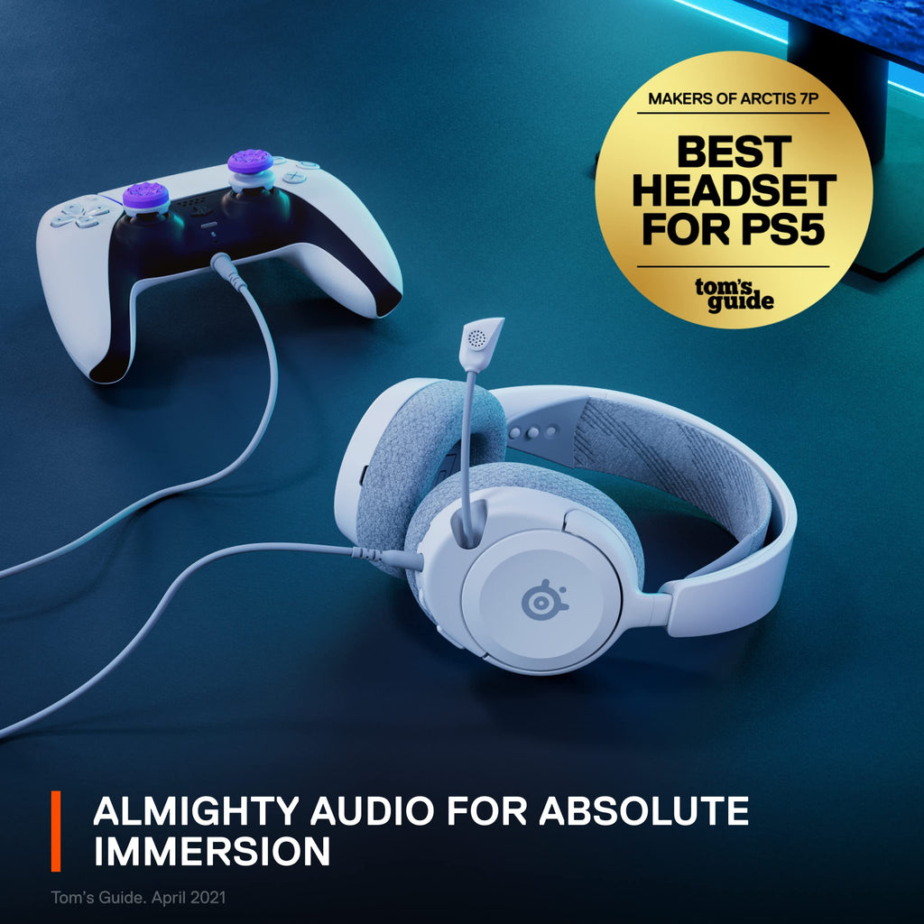 Craques SteelSeries Arctis Nova 1P Gaming Headset White