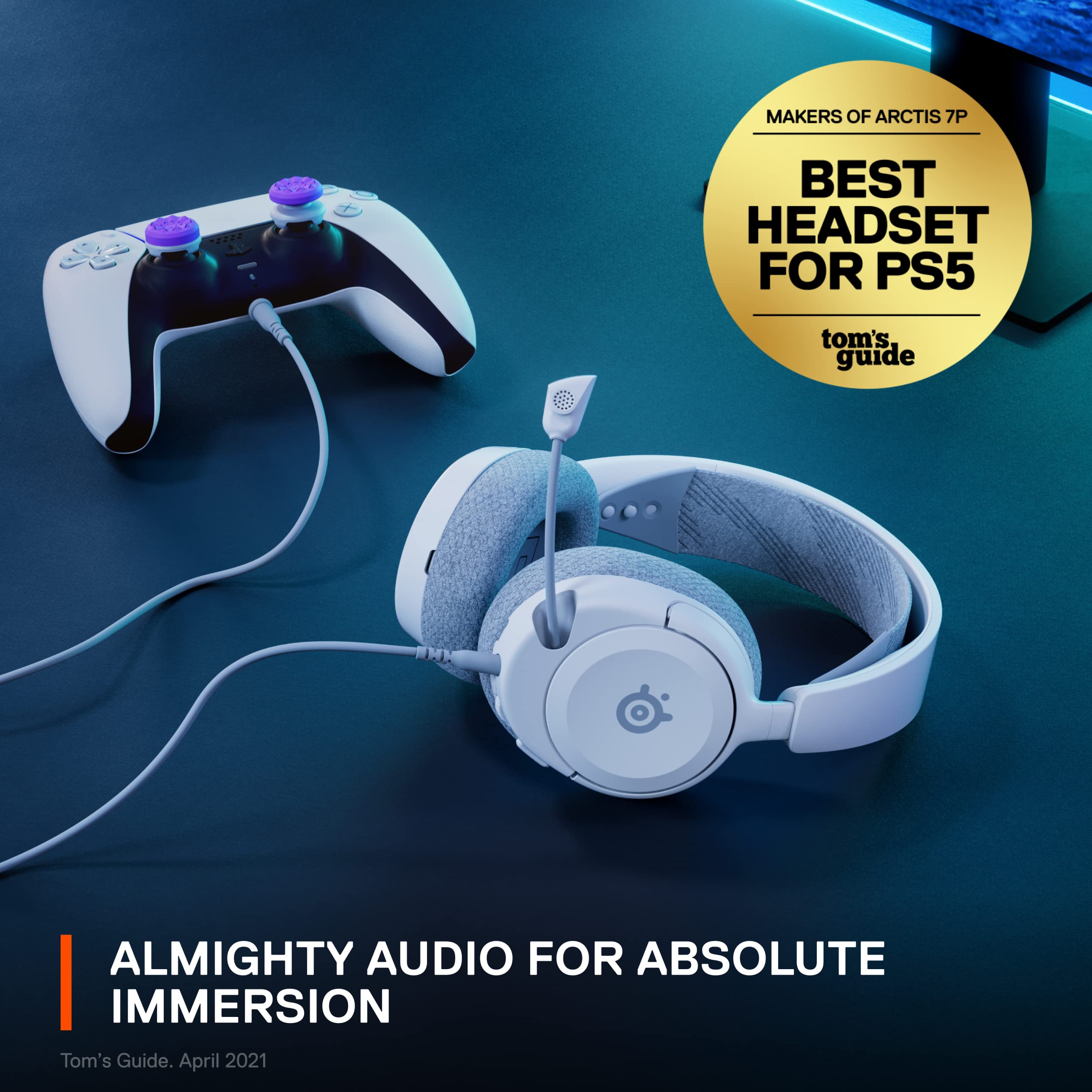 Craques SteelSeries Arctis Nova 1P Gaming Headset White