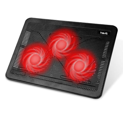 havit Laptop Cooling Pad, HV-F2056 15.6-17'' Slim Portable USB Powered