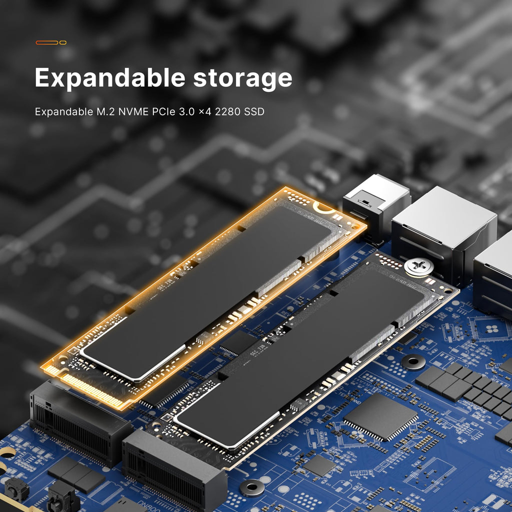 craques Ryzen 7 Gaming Mini PC Compact High-Performance