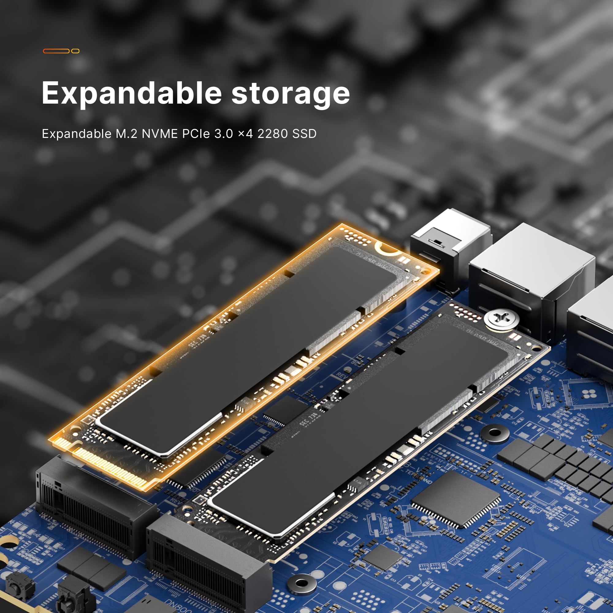 craques Ryzen 7 Gaming Mini PC Compact High-Performance