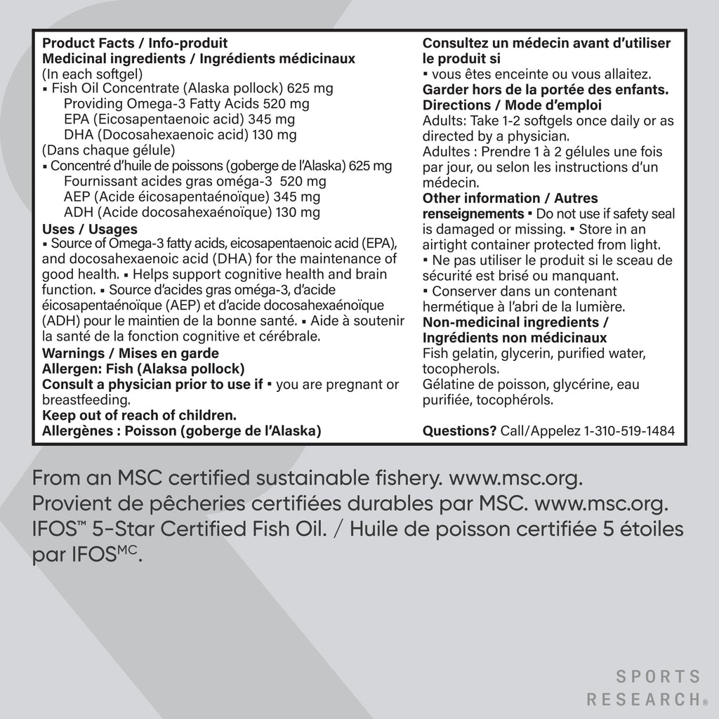 Craques Triple Strength Omega 3 Fish Oil Softgels craques