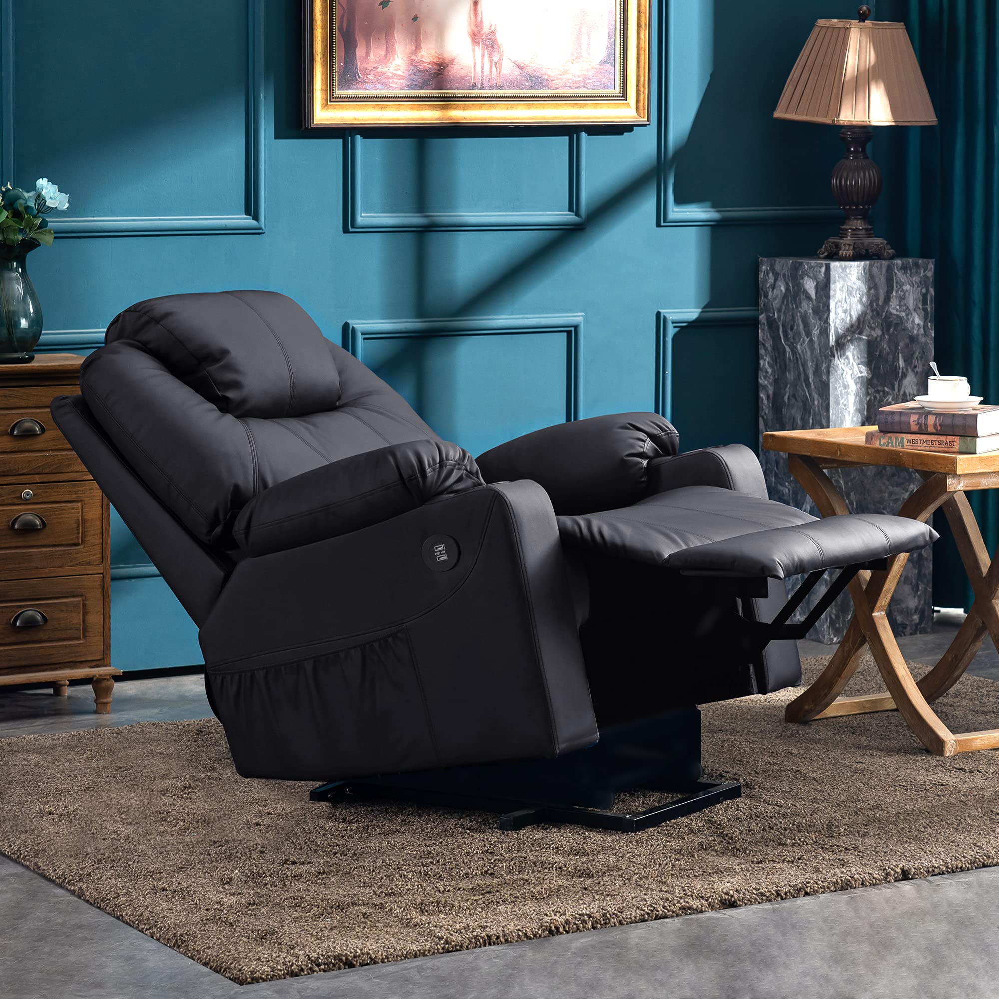 Craques Power Lift Recliner with Massage and Heat