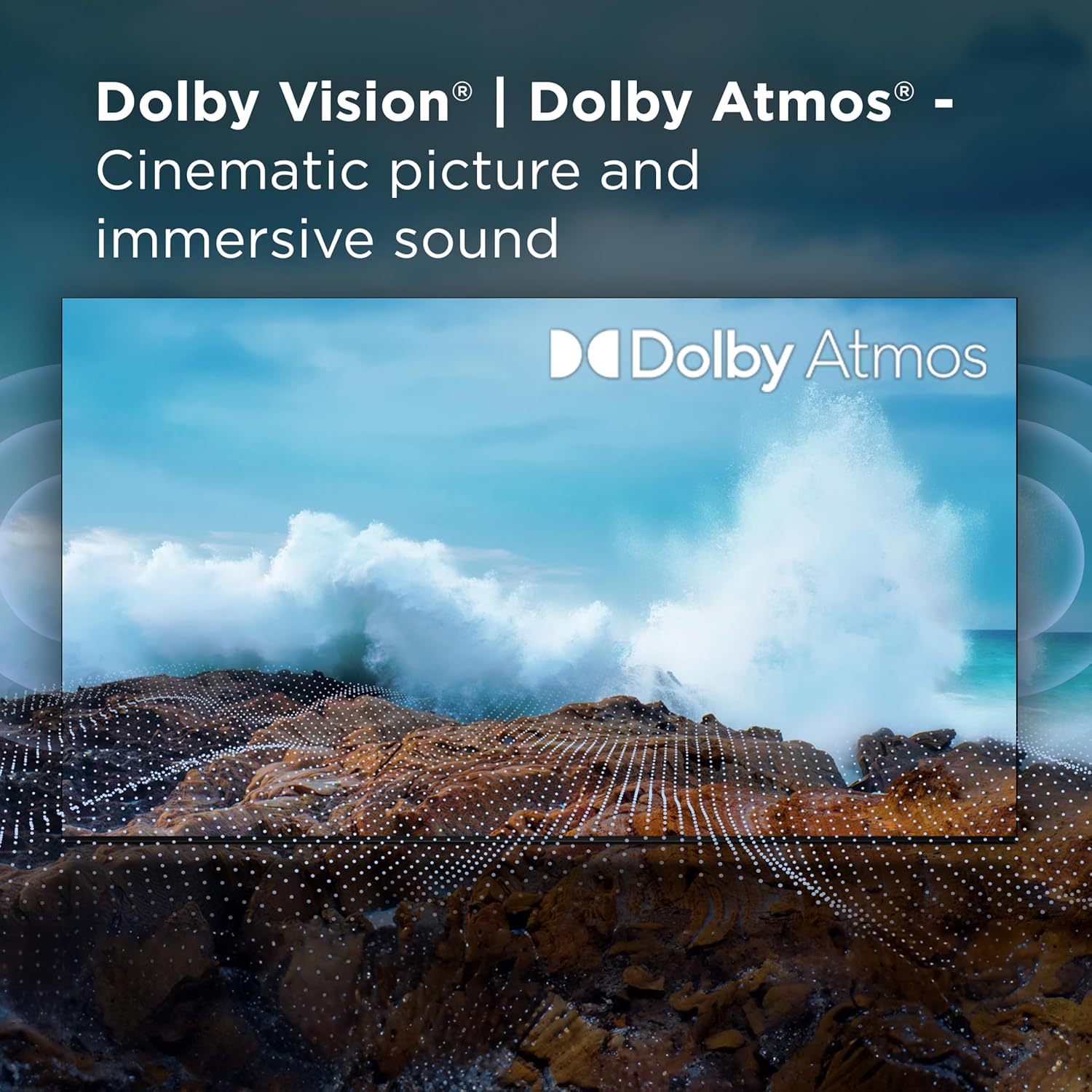 TCL 65-Inch Q6 QLED 4K UHD Smart TV with Fire TV (65Q651F, 2025 Model) Dolby Vision, HDR PRO+, Dolby Atmos, Alexa Built-in with Voice Remote, Apple AirPlay 2 Compatibility, Streaming Television