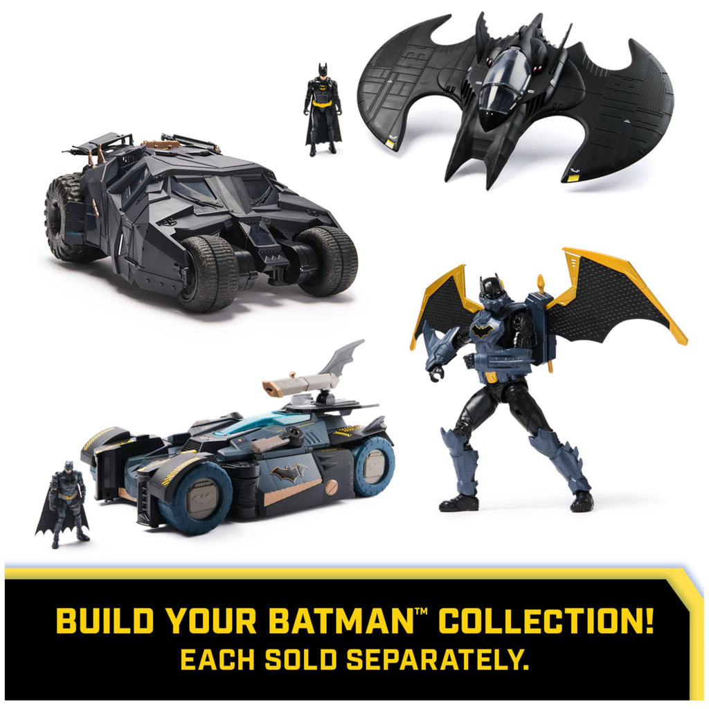 Batman Batwing and 4-Inch Figure Set - 1992 Batman Returns Limited Edition 85th Anniversary Collectible Kids Toys for Boys Ages 3 and Up craques