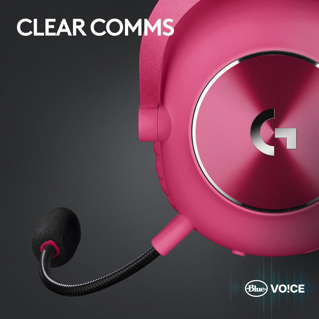 Craques Logitech G PRO X Gaming Headset Wireless USB craques