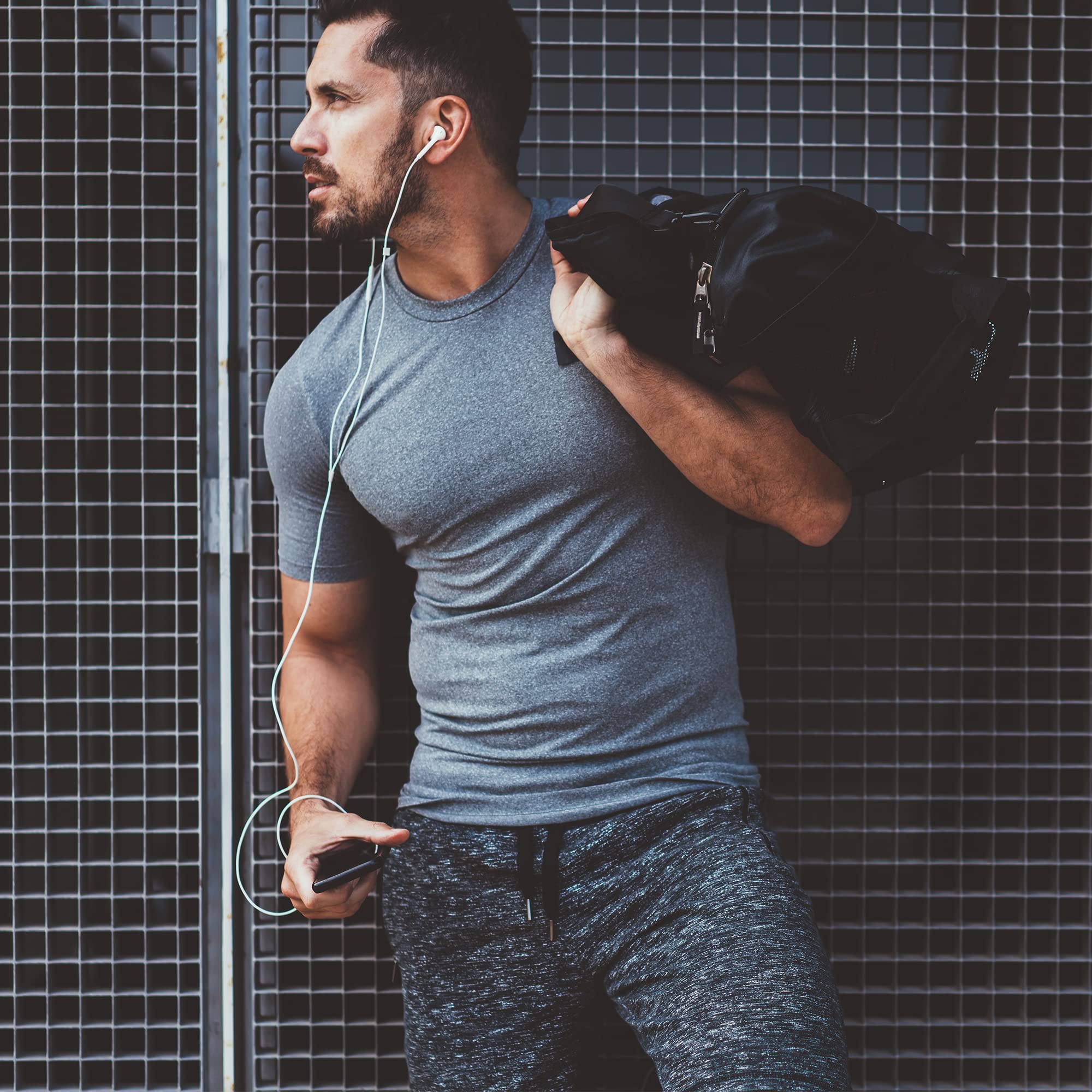 Men's Workout Shirts Athletic Wear Moisture Wicking - craques