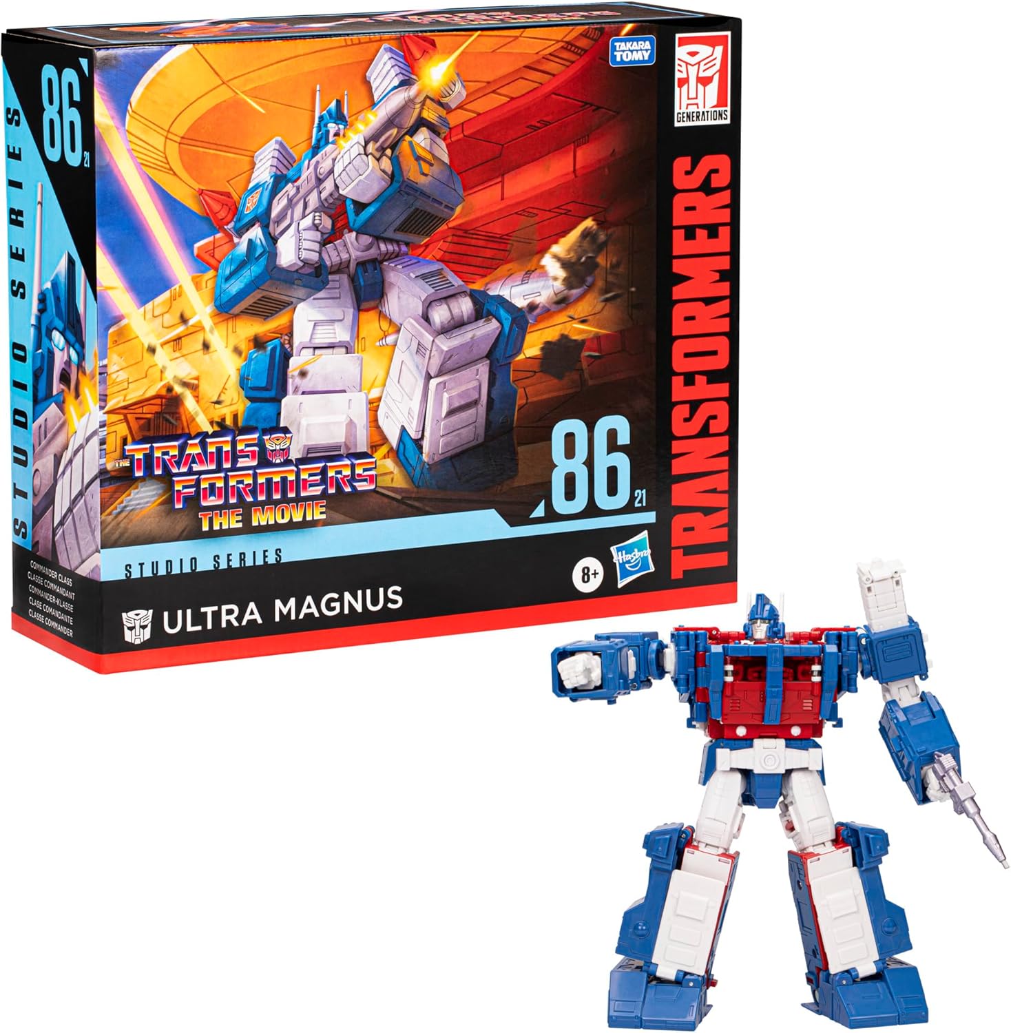 Transformers Ultra Magnus action figure by craques with packaging showing dynamic robot artwork
