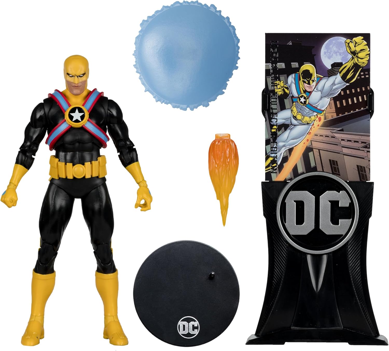 Agent Liberty Action Figure – DC Multiverse Collector Edition Toy with Accessories
