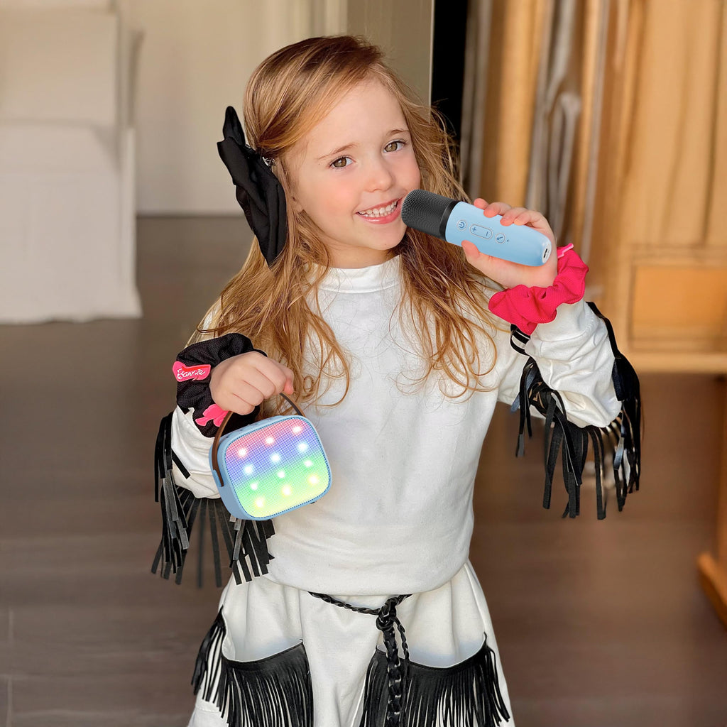 Mini Karaoke Machine for Kids Adults, Portable Bluetooth Speaker - craques