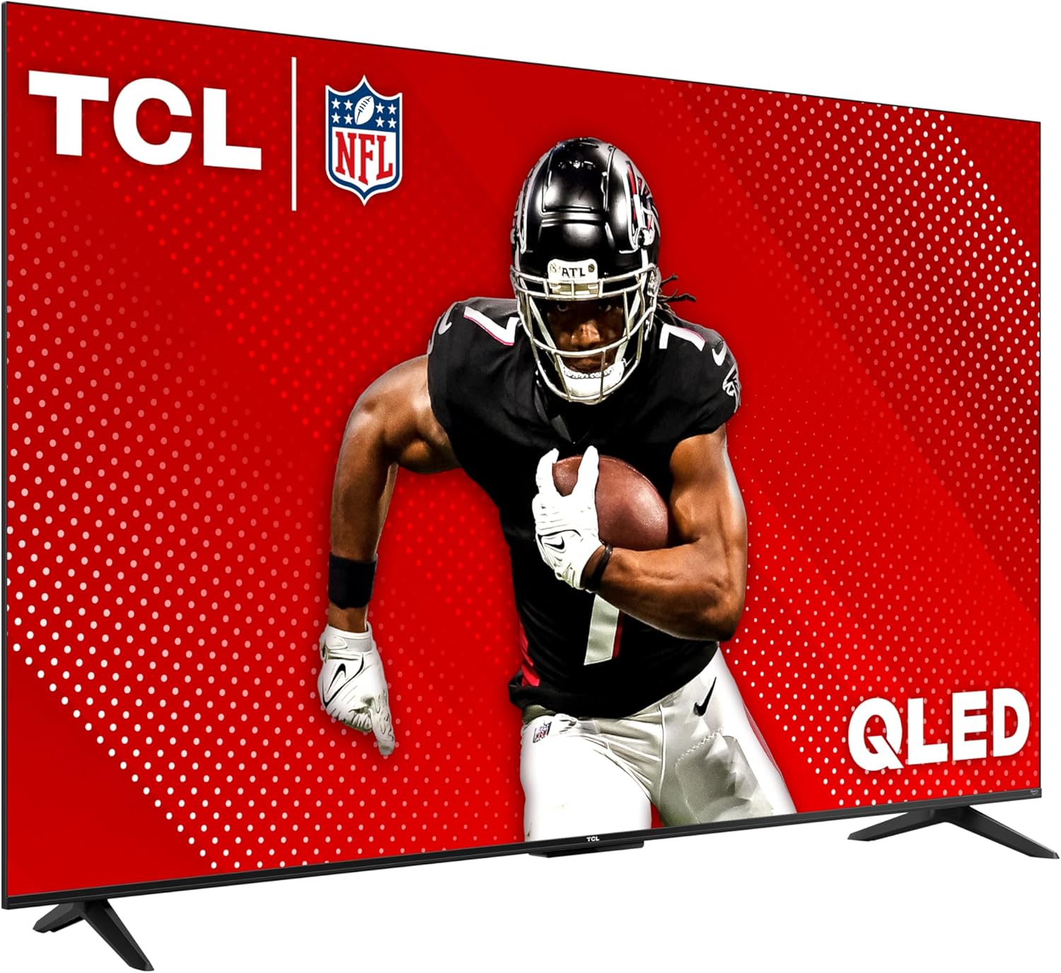 TCL 65-Inch Q6 QLED 4K UHD Smart TV with Fire TV (65Q651F, 2025 Model) Dolby Vision, HDR PRO+, Dolby Atmos, Alexa Built-in with Voice Remote, Apple AirPlay 2 Compatibility, Streaming Television