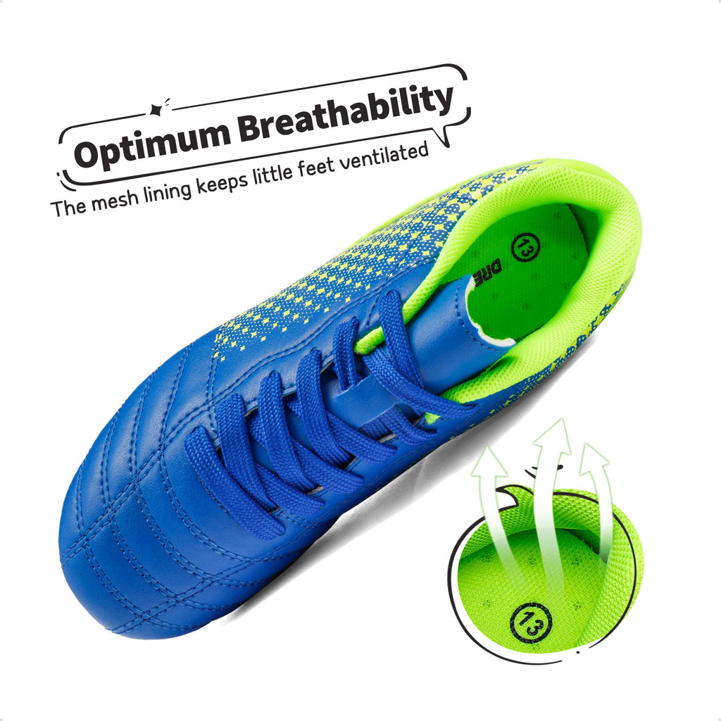 DREAM PAIRS Boys Girls Outdoor Football Shoes Soccer Cleats - craques