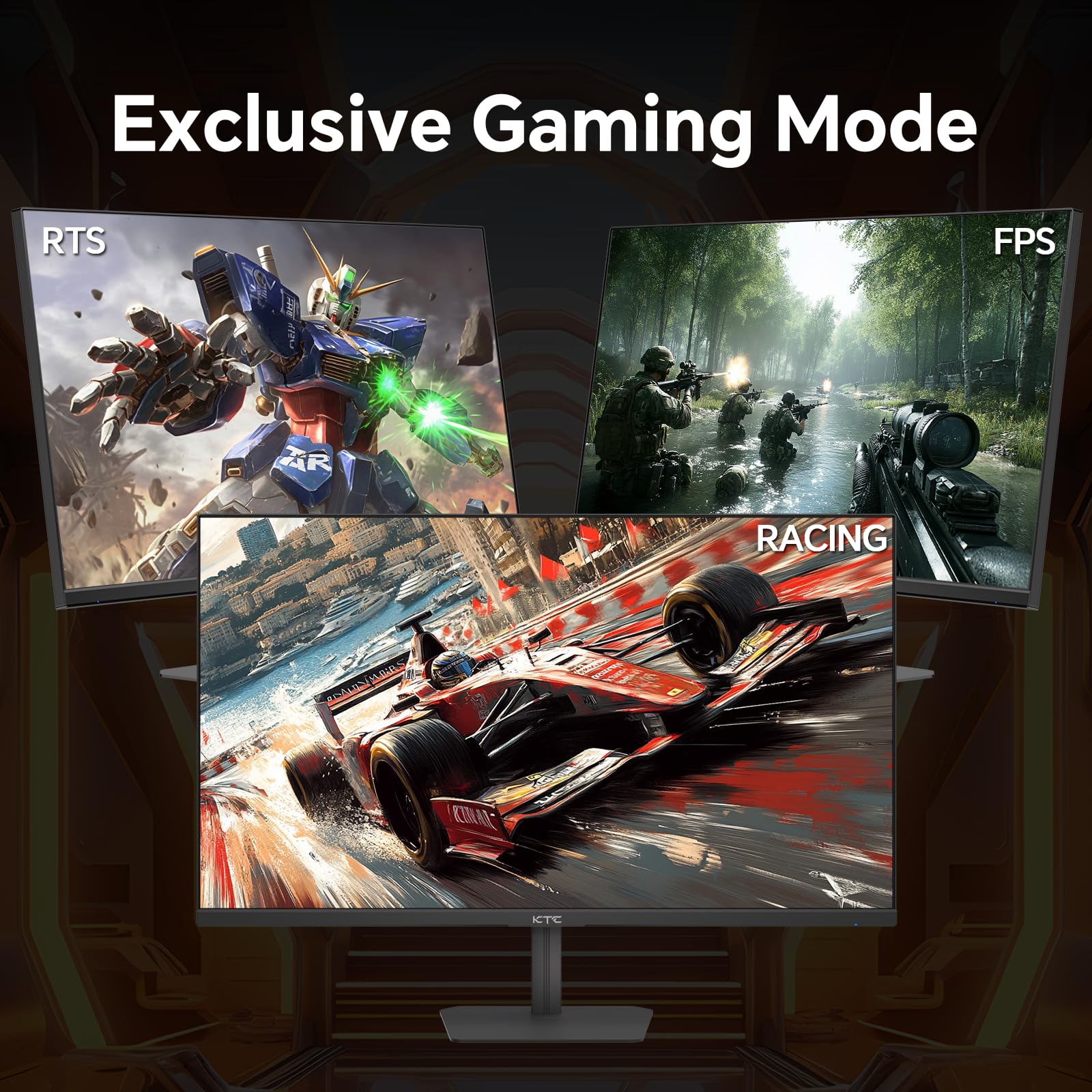 KTC 24 inch 190Hz/180Hz Gaming Monitor - craques