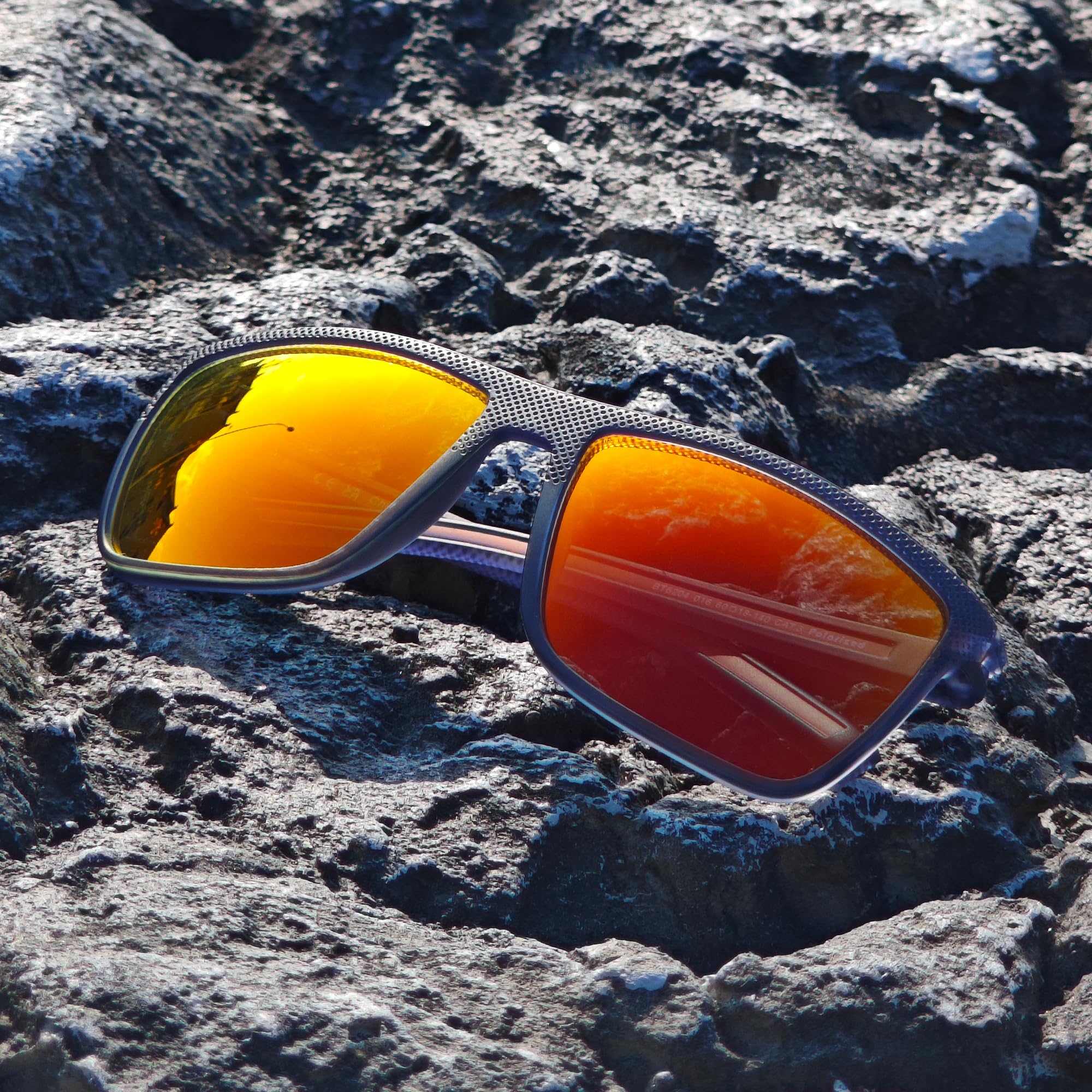 ZENOTTIC Polarized Sunglasses for Men Lightweight TR90 Frame UV400 Protection Square Sun Glasses craques