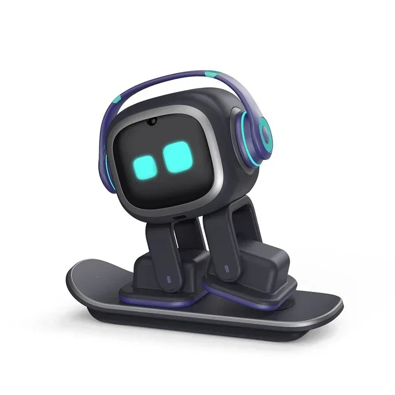 Emo Intelligent Robot Pet Toy Sound Player Ai Puzzle Electronic Action Desktop Decoration Children’s Gift - EmoPet