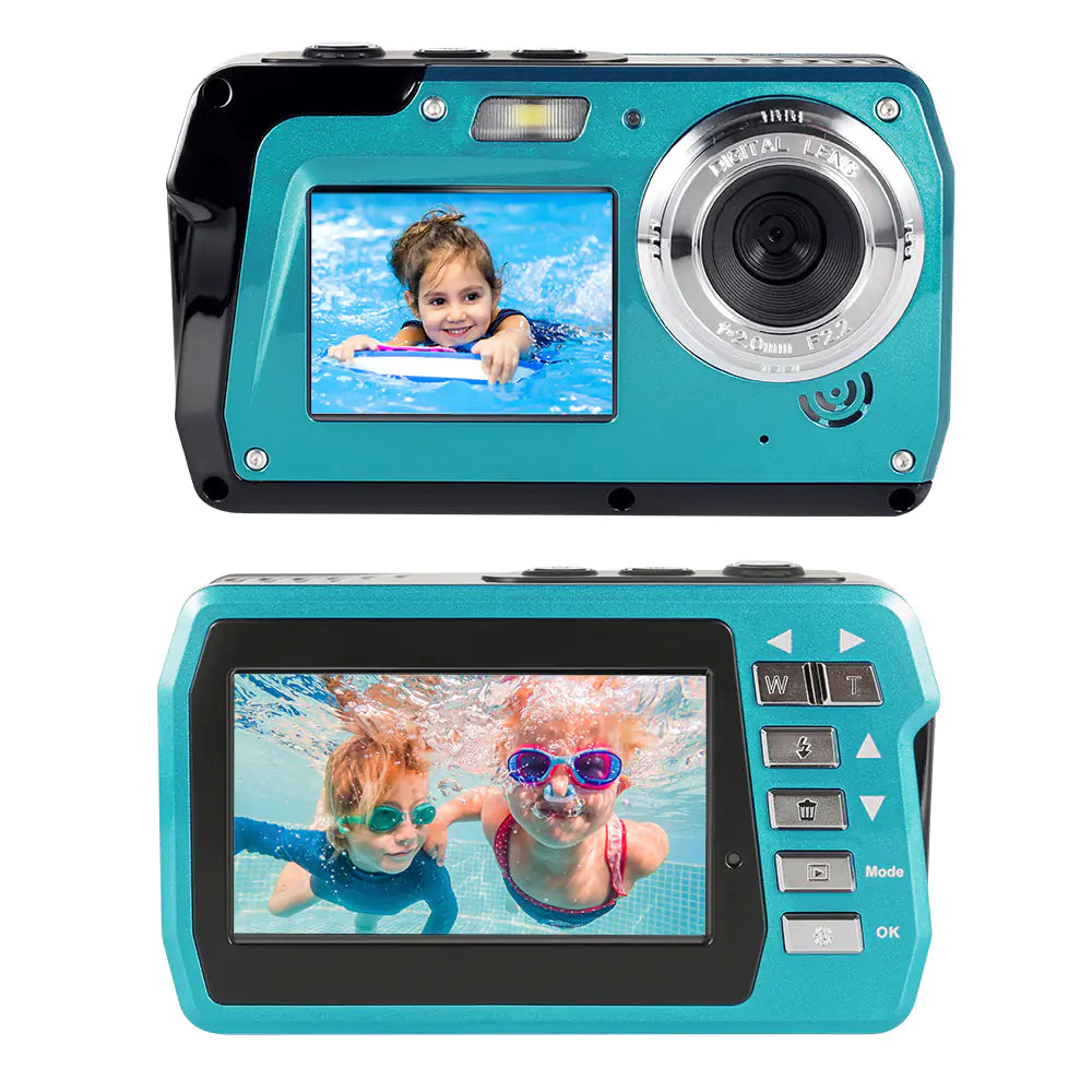 Craques Waterproof 4K Digital Camera with Dual Screen craques