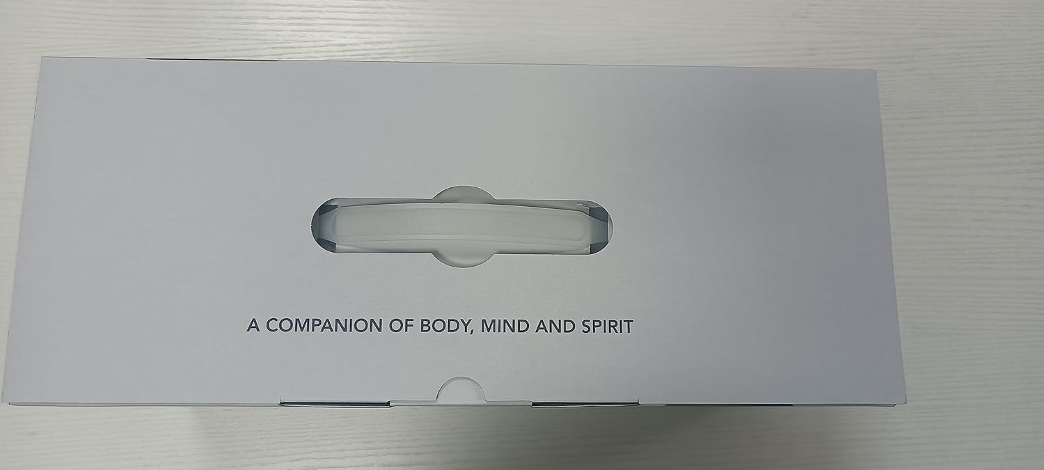 Craques back massager with heat packaging box with handle and companion of body mind and spirit text