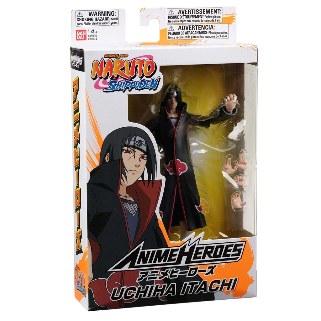Namikaze Minato action figure in Naruto Shippuden Anime Heroes Uchiha Itachi packaging by craques