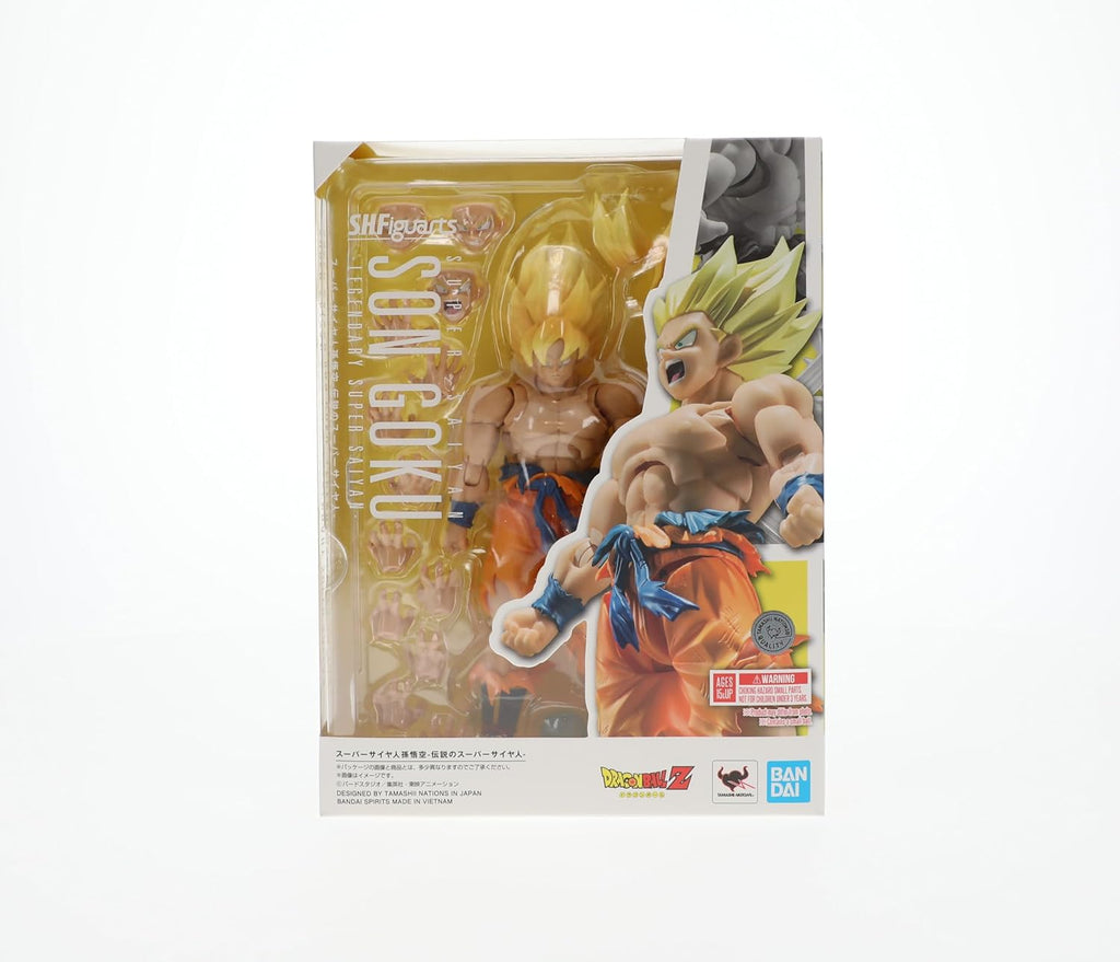 Super Saiyan Son Goku action figure by craques in collectible packaging with detailed design and accessories